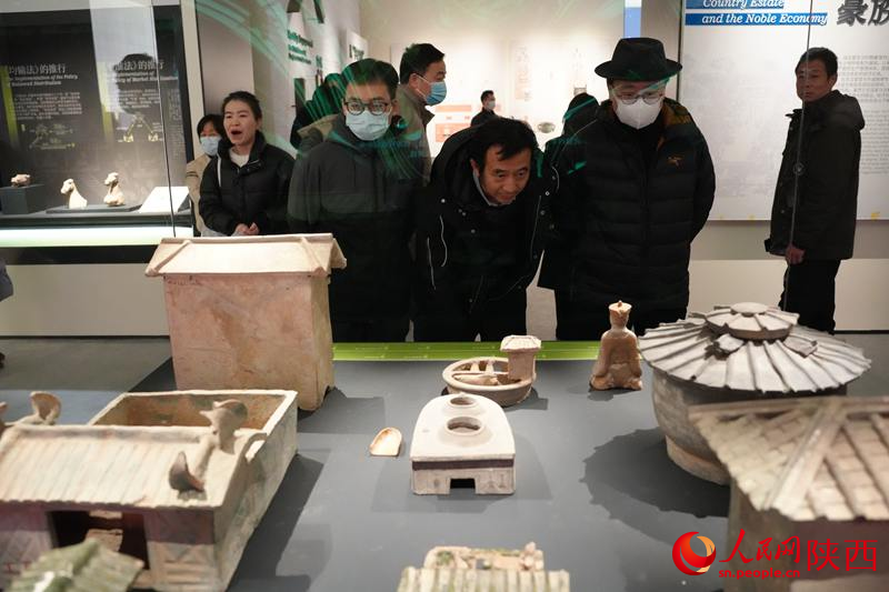 陜西歷史博物館秦漢館基本陳列對外開展。人民網(wǎng)記者 李志強攝